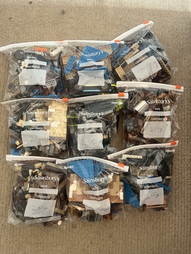 Lego various pieces 8kg - various, 1.8kg
