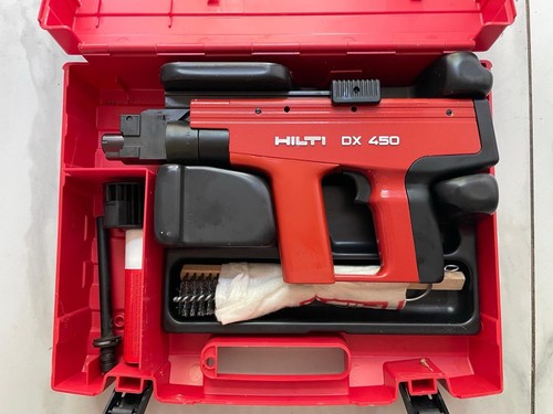 Hilti 450 cordless nail gun - hilti,