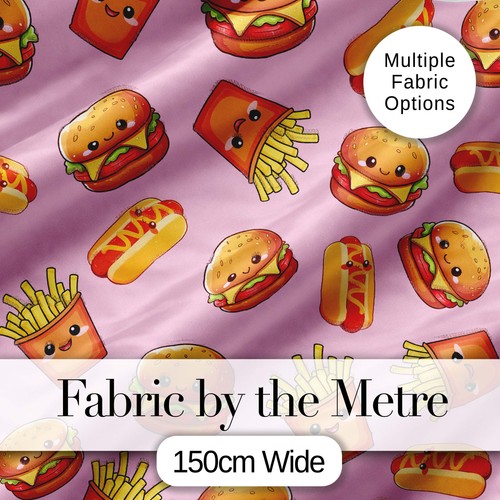 Kawaii burger fries hotdog - kawaii,