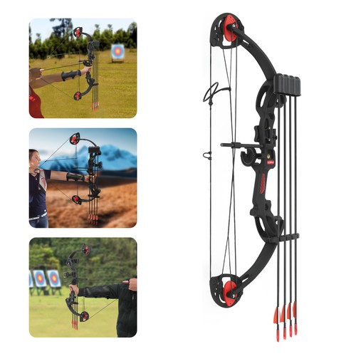 Compound bow and arrow - compound, set
