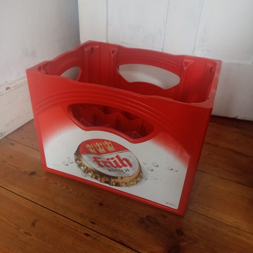 Genuine fruh red beer - fruh, crate
