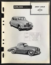 JOWETT Javelin & Jupiter Car