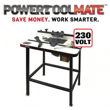 Workshop Router Table 240V Pocket Hole Jig Floor Standing WRT Trend Tools