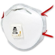 10 x 3M 8833 FACE DUST MASKS