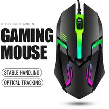 WIRED USB OPTICAL MOUSE FOR PC