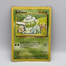 Bulbasaur 44/102 Base Set