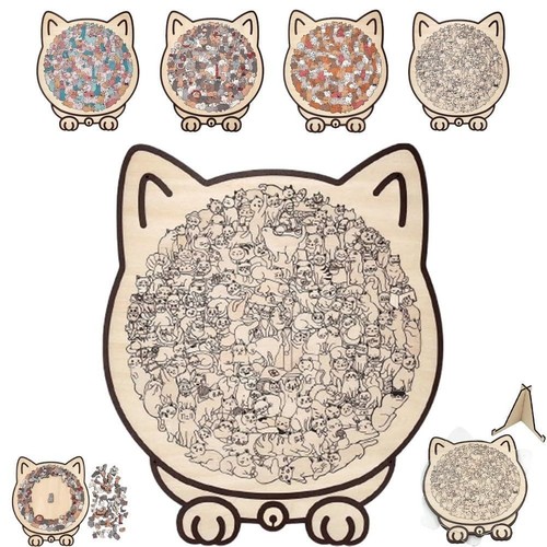 135 piece morandicolored cat - 135-piece,