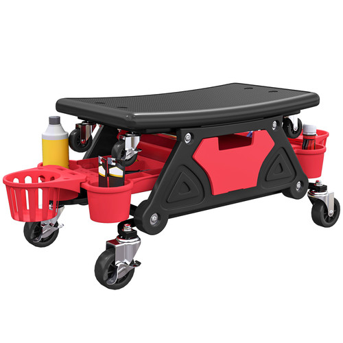 Mechanic roller seat - seat, red