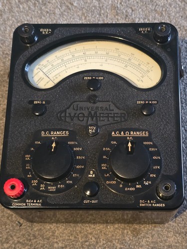 Vintage universal avometer - vintage, avo