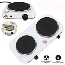 2500W Hot Plate Electric Cooker Hob Camping Stove Indoor Outdoor Cooking Plates