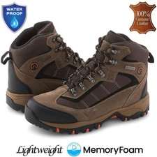 Mens Waterproof Leather Hiking