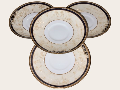 Wedgwood cornucopia saucers - wedgwood,