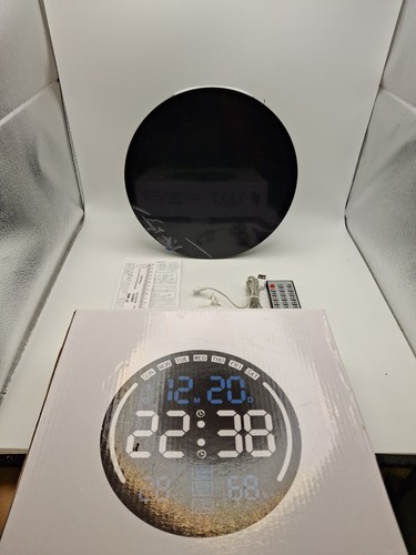 Led wall clock - led,