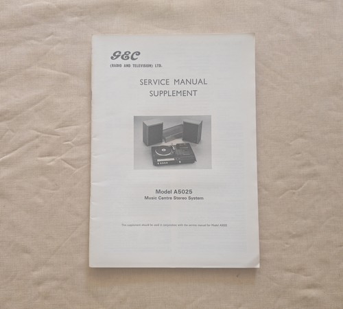 Gec a5025 music centre - a5025,