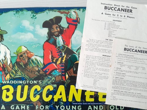 Waddingtons buccaneer 1958 - buccaneer,