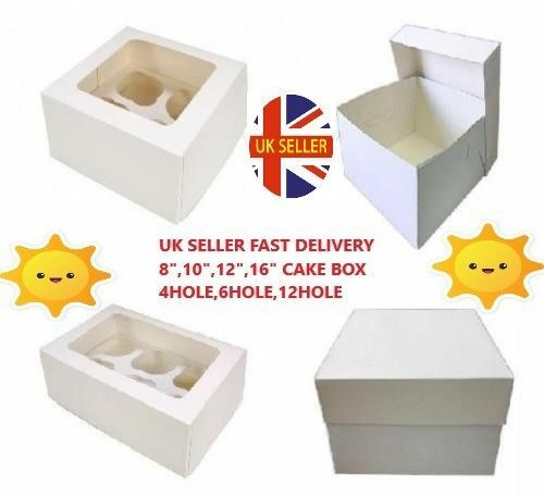 White cake boxes lid - boxes, &