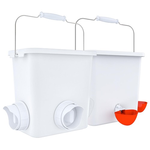 Large automatic chicken feeder - large,