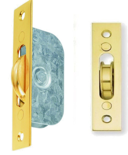 Sash window pulley with brass - sash,