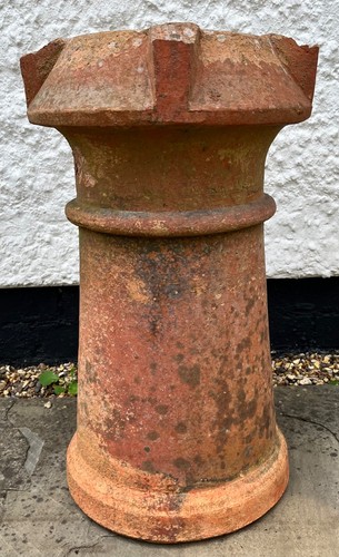 Vintage chimney terracotta - chimney,