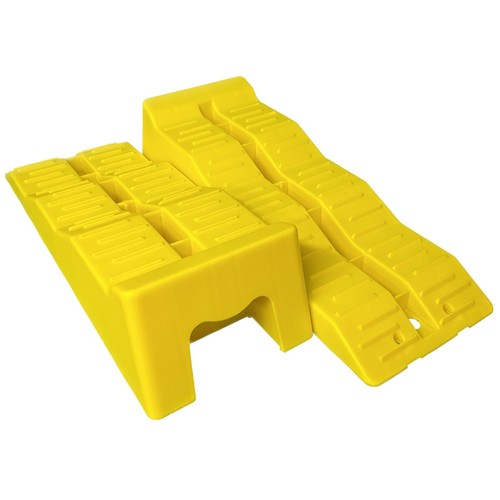 Motorhome caravan levelling - caravan,