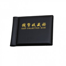60 Pockets Mini Coin Collection Album – Portable Coin Holder Book -05521