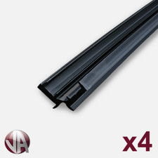4 x 1.25m Continuous Hinge PVC