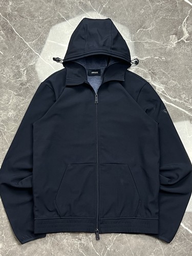 Armani jeans softshell hooded - armani,