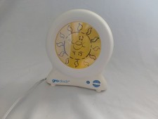 Gro Clock the Gro Company Kids Sleep Trainer lights up blue and yellow 