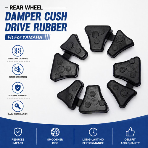 Rear wheel damper cush drive - wheel,