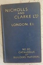 Vintage Book Nicholls & Clarke