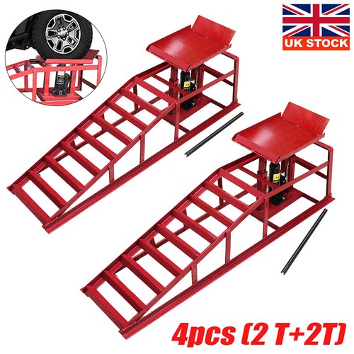 Ton hydraulic car ramps - 4, 2pcs