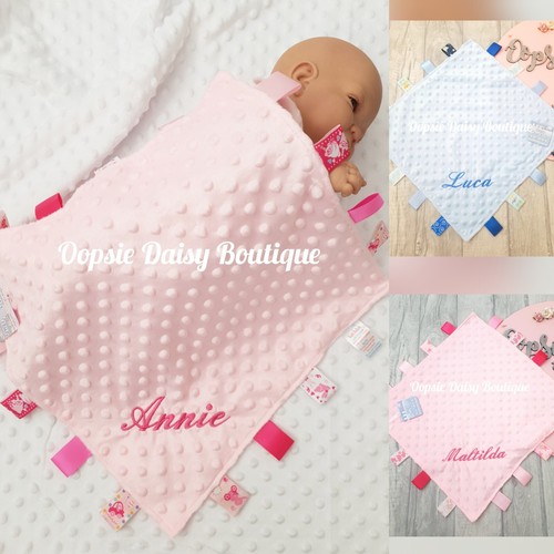 Personalised baby comforter - personalised,