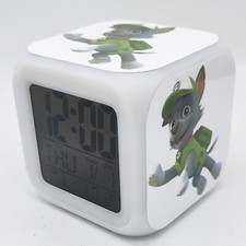 Rocky Dog 7 Color Changing Night Light Digital Alarm Clock #08