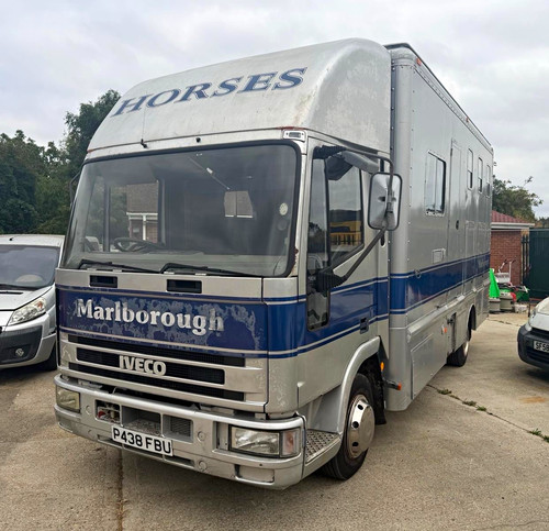 Iveco 75e14 horsebox hgv - iveco,