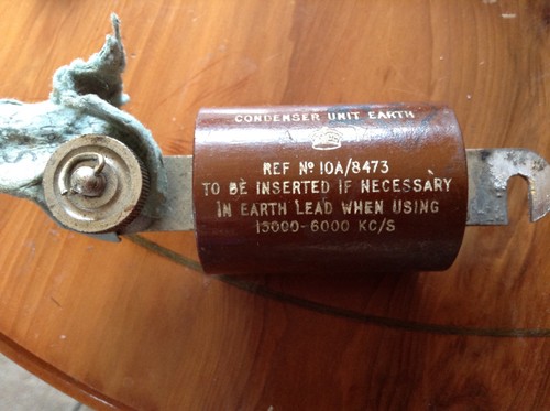 Ww2 aircraft radio condenser - aircraft,