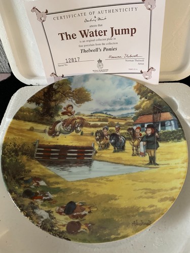 Thelwell ponies plate the - ponies,