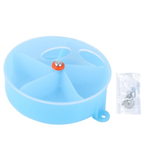 Reusable blue parrot - parrot, foraging