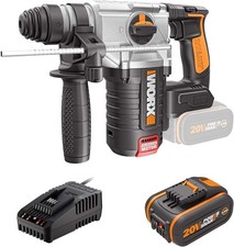 WORX WX380.1 Cordless Hammer Drill 4in1 Mortising Hammer Drill Driver 20V Hammer Drilling