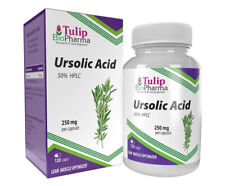 Ursolic Acid 120 Caps 50% From Rosemary Extract Fat Loss Lean Mass Health