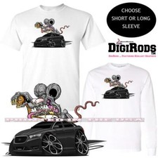 Digirods Rat Rod Racer Ford Taurus Racing Model SHO Cartoon Car T Shirt