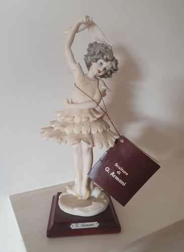 Ballerina figurine porcelain - figurine,