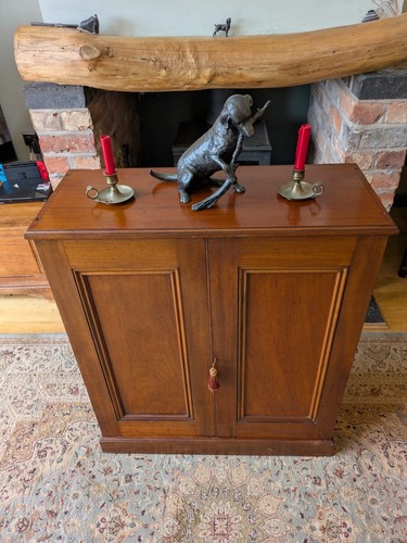Vintage solid wood cupboard - wood,