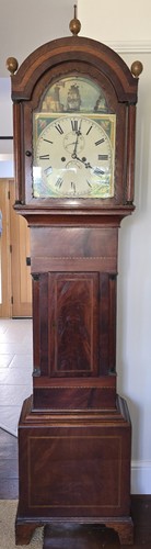 Antique day longcase - 8-day,