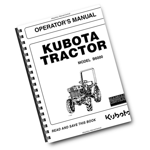 Kubota tractor b6000 - b6000,
