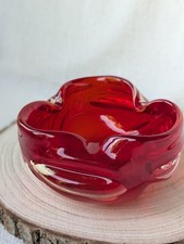 Vintage Murano Red & Yellow