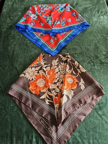 Vintage scarves including a - vintage, scarves,