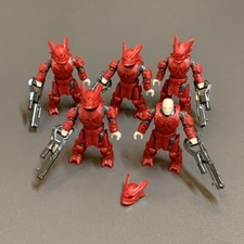 5 Mega Construx Halo Brute CAPTAIN 5 figure BLOKS UNSC Gungoose Gambit HDP59 #K9