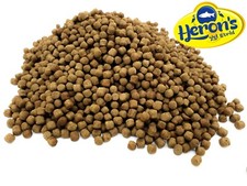 HERONS Premium Wheatgerm Pellets 6mm KOI POND FISH FOOD GOLDFISH CARP WINTER 
