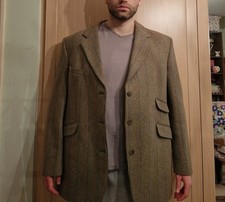 Men's tweed Brooker Taverner vintage tweed blazer  (XXL) Wool & acrylic