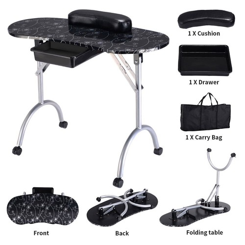 Portable nail table - portable,